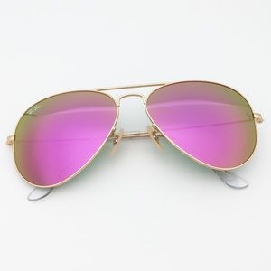 Pink Aviators 3025 112/4T Rayban